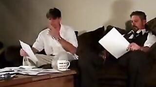 A real incest - his brother in her vagina