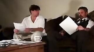 A real incest - his brother in her vagina