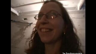 A girl is fucked by two guys in an interracial threesome