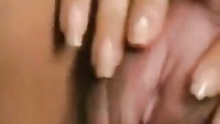A big clitoris pokes out of a hairy pussy, driving men wild with pleasure