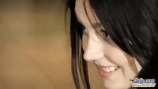 An old man fucked a young girl with amazing huge tits