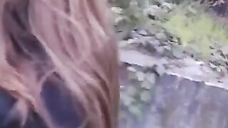 Picked up a hot girl at the bus stop and fucked her hard
