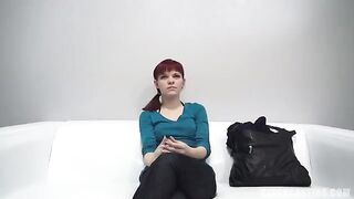 Redhead teen agreed to do everything for a casting