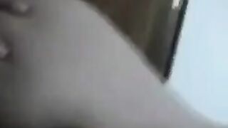 Negro man fucked his ex-girlfriend and shot the video