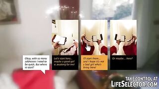 A very bad and depraved Santa, who loves sex more than presents