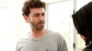 Two men fuck sexy MILF Veronika Avluv, stuffing her with cock in a DDP