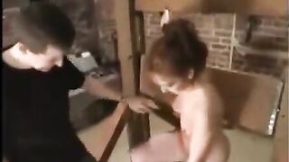 Sexual girl likes to be fucked in a rough way