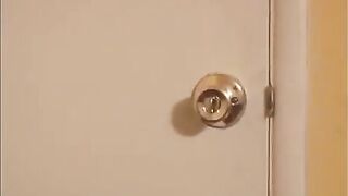 The monster forced the Asian girl to make a blowjob