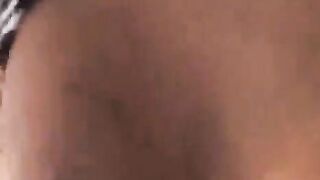 Busty brunette swallows all of the sperm from her lover