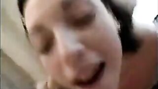 A friend helped to clean up sperm from vagina and anus