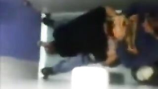 The camera in the toilet saw how gays were sucking cocks