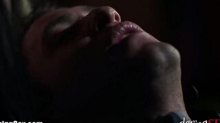 Girl in expensive sex, indulging in sensual and passionate acts with a guy