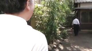 A beautiful Asian girl is having sex and she finishes