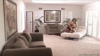A hot mature lesbian couple are having fun with each other