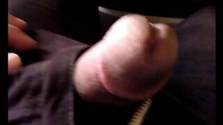 I pulled out a guy's cock on the bus and started jerking it