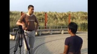 An Indian beauty has sex with two guys in an intense encounter