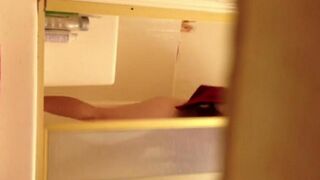 Girl takes shower, not knowing there’s a hidden camera