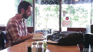The boy picked up an Asian in the cafe and took her to fuck