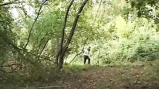 A girl met a maniac in the forest and had to surrender