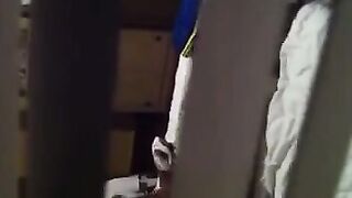 He shoots his hidden camera while his neighbors have sex