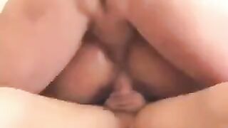 Blonde in threesome sex with her husband’s friends