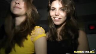 A group sex party in the club is too much to handle
