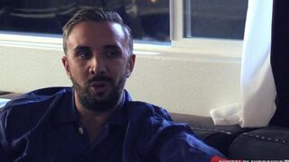 Two cute girls Keirah Lee and Adriana Chechik pleased the guy on the couch