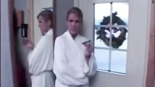 The man bound his wife and fucked a cow