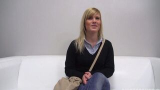 Young Czech girl fucked at a porn casting session