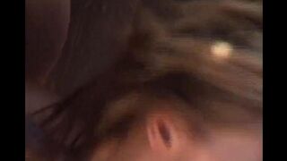 They finished on the face after a wild fuck with an intense passion