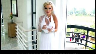 The bride had to fuck a witness immediately after the painting
