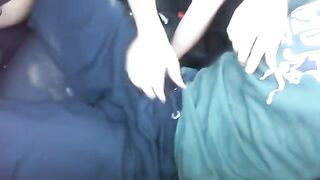 Girl started sucking dick right in the car