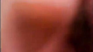 The guy made a friend kneel and shoved his cock in her mouth