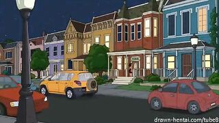 A porn parody of the popular TV show "The Cleveland Show"