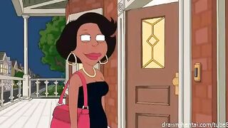 A porn parody of the popular TV show "The Cleveland Show"