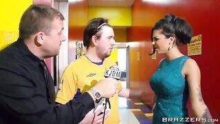 Guys from the crowd fucked our girl in anal