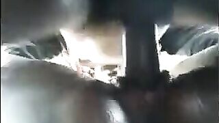 A black girl's pussy juice sprayed out when she came hard