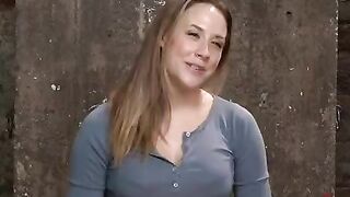 The bad guy tied his girlfriend to a chair and fucked her hard