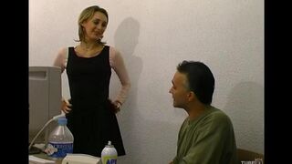 An old man fucks his younger sister, who has no boyfriend