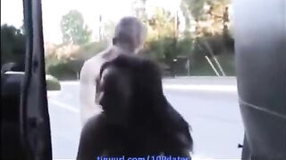 A beautiful woman with natural big boobs gets fucked hard