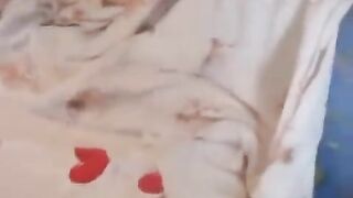 A sexy Russian girl with fire hair is fucking like a slut