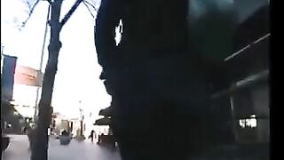 Picked up a girl in the shop and fucked her at home with friends
