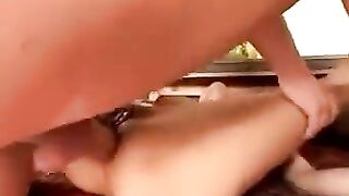 This Asian also wanted to experience anal sex, and it was amazing