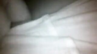 At night, the chick’s pussy was available on video