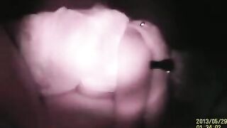 A guy saw through the wall and fucked his neighbor