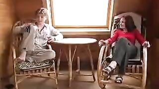 A young guy fucked a mature sister in the countryside
