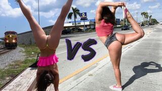 The best ass in town: Abella Danger vs Kelsi Monroe
