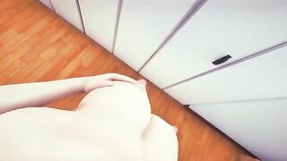 Street Fighter: Chun-li's MILF gets her huge breasts massaged