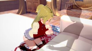 Jobless Reincarnation ZENITH GREYRAT receives passionate 3D hentai creampie