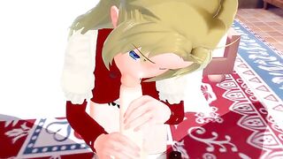 Jobless Reincarnation ZENITH GREYRAT receives passionate 3D hentai creampie